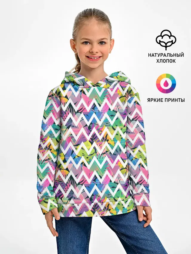 Кривая линия и цветы