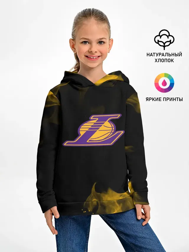 Детское худи с принтом «Лейкерс — Kobe Bryant»
