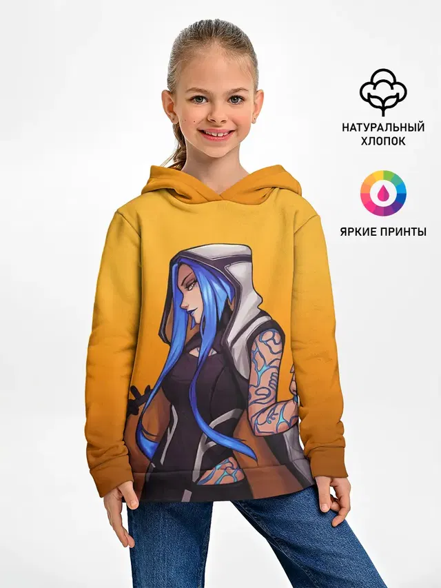 Детское худи с принтом «Borderlands — Maya»