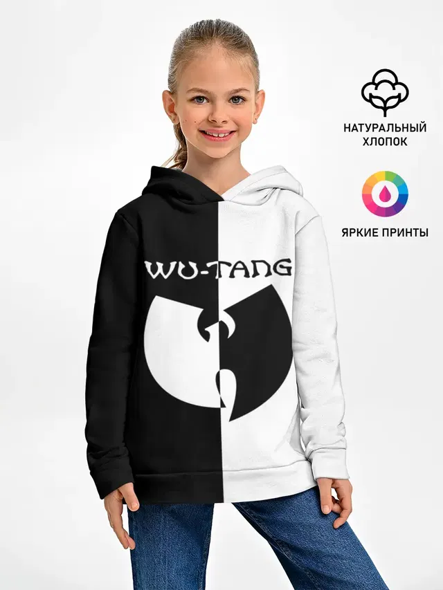 Детское худи с принтом «Wu-Tang Clan»