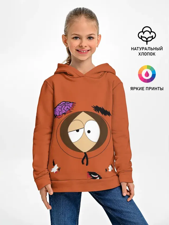 Детское худи с принтом «South Park. Dead Kenny»