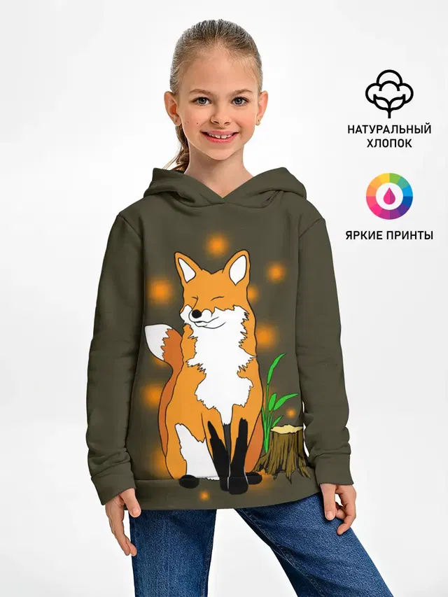 Лиса в лесу