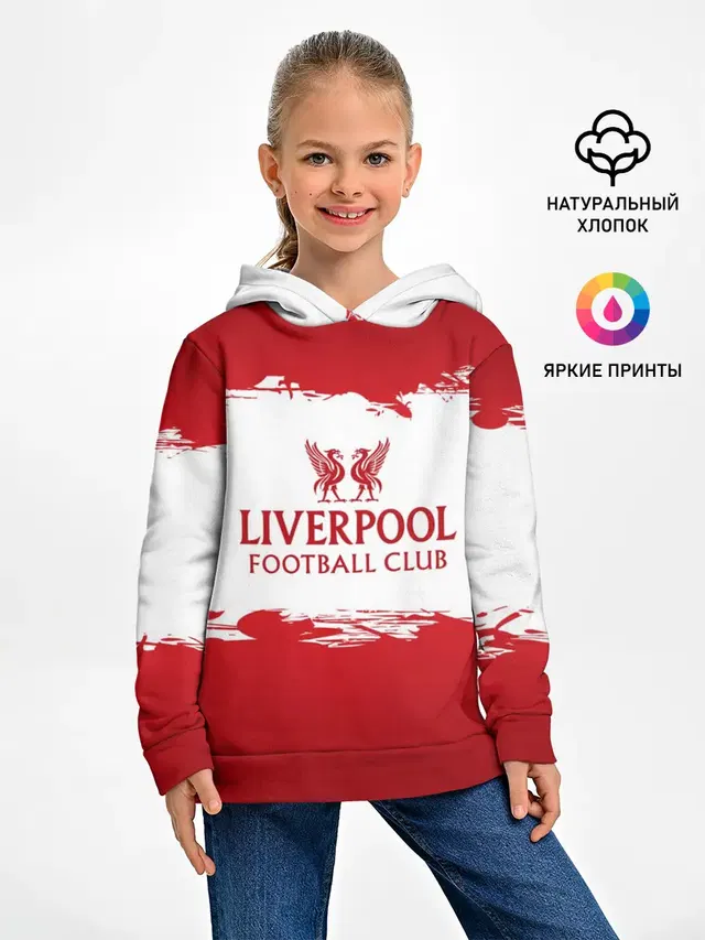 Детское худи с принтом «LFC — Liverpool FC»