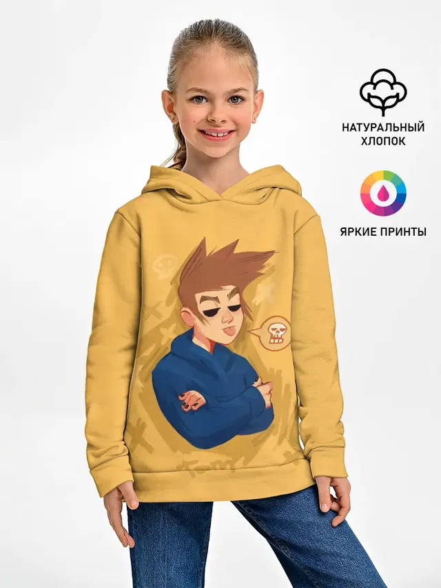 Детское худи с принтом «Eddsworld — Tom EDDSWORLD»