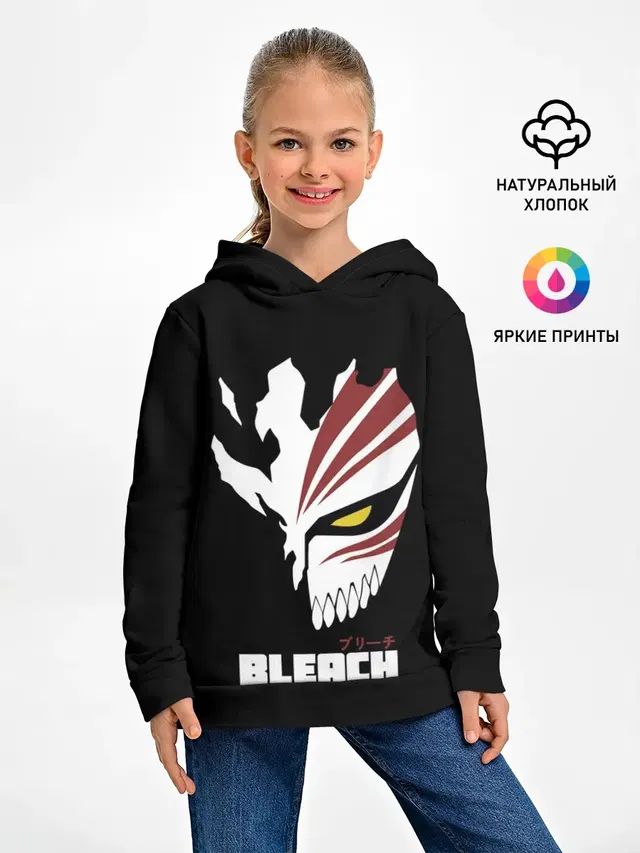 Детское худи с принтом «Bleach Mask»