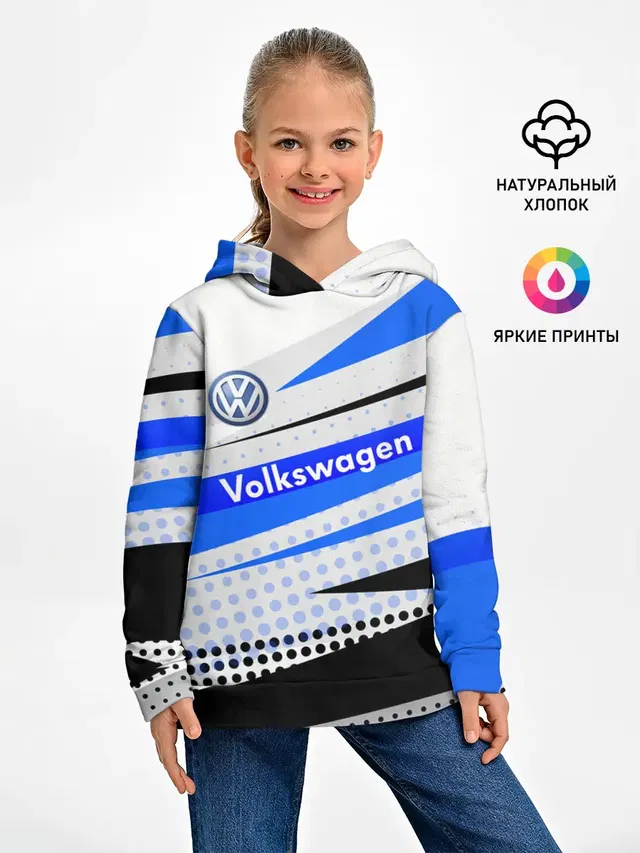 Детское худи с принтом «Volkswagen»