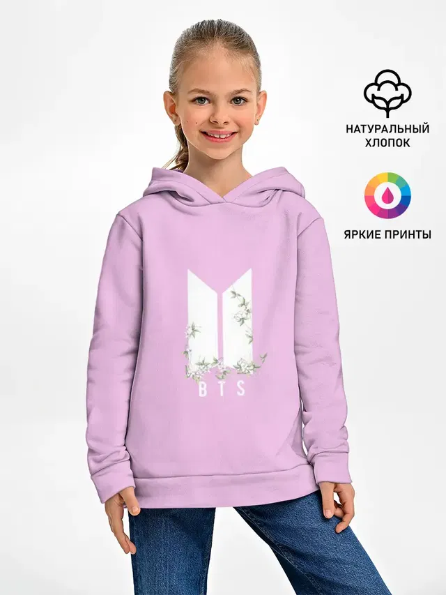 Детское худи с принтом «BTS»