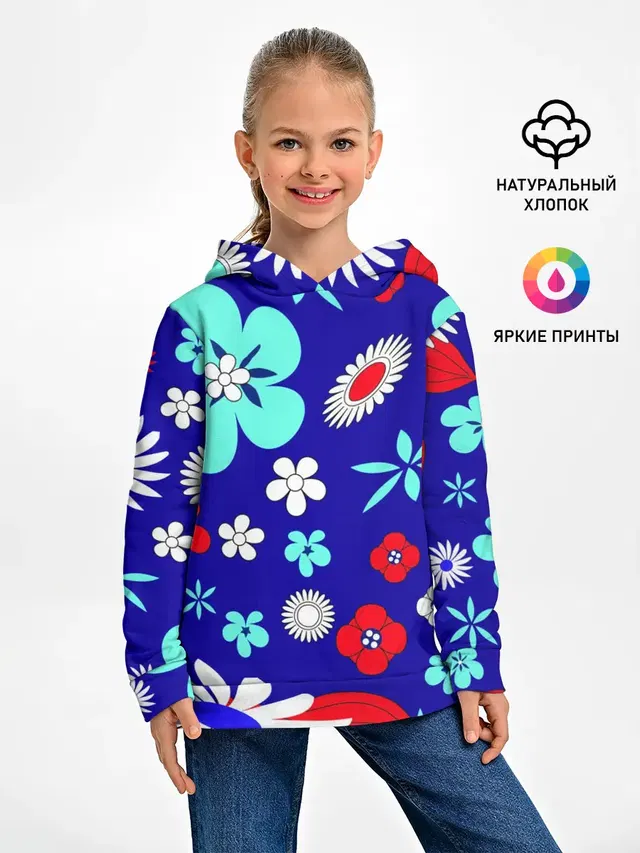 Детское худи с принтом «Для всей семьи — Lorri»