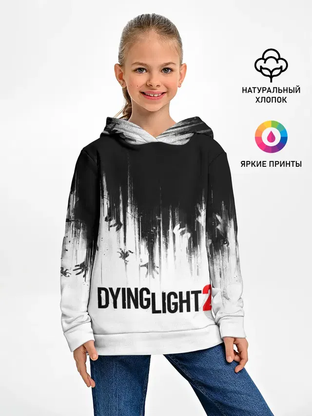 Детское худи с принтом «Dying Light — Dying Light 2»