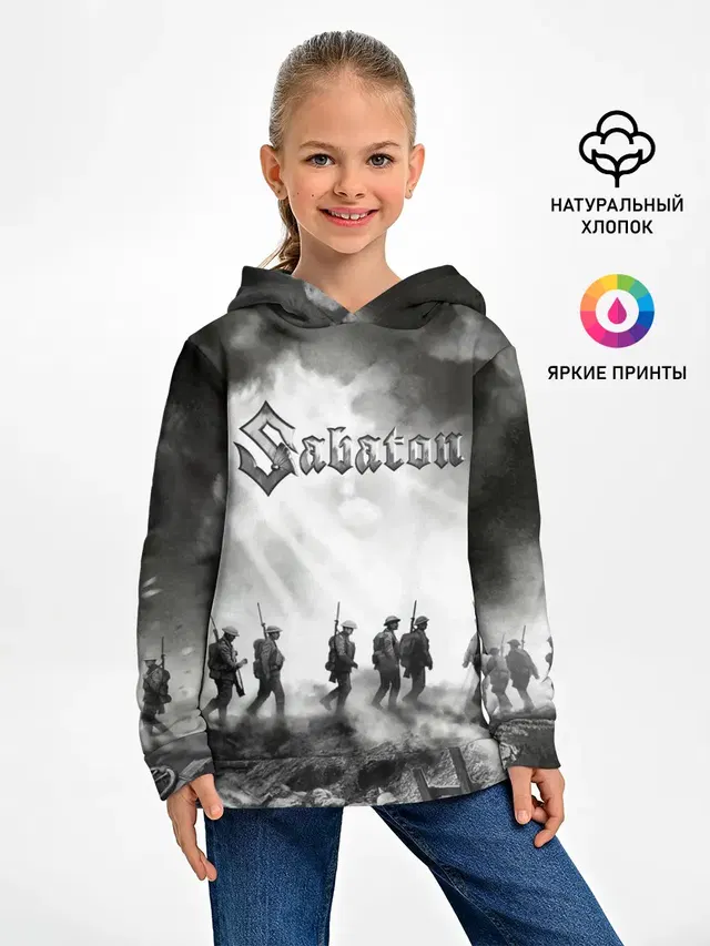 Детское худи с принтом «Soldier»