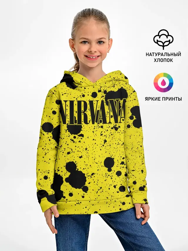 Детское худи с принтом «Grunge»