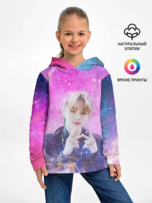 Детское худи с принтом «BTS»