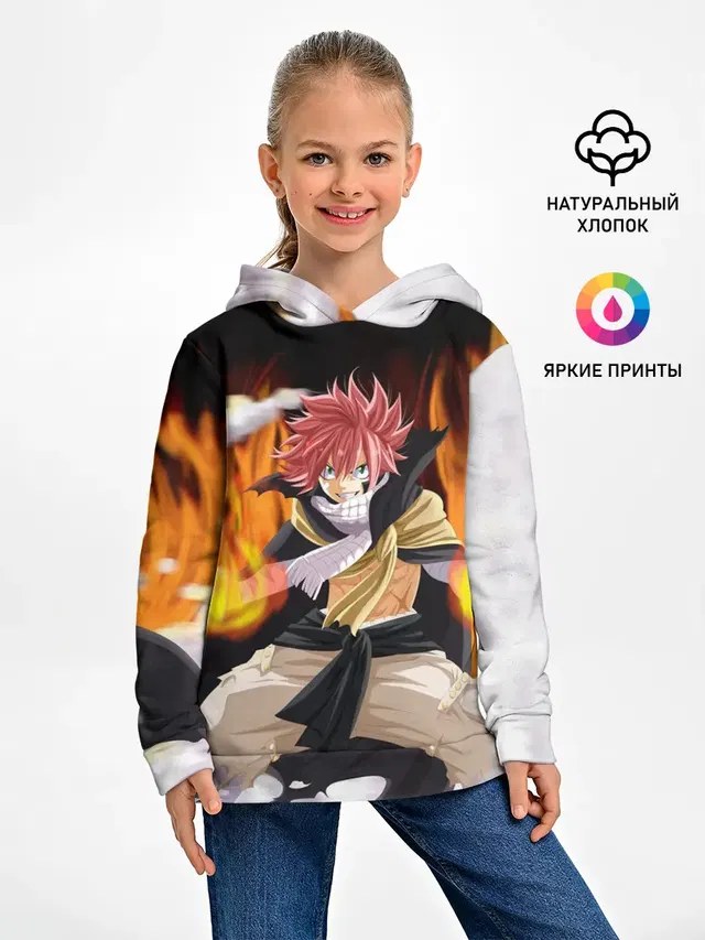 Fairy Tail воинственный Нацу