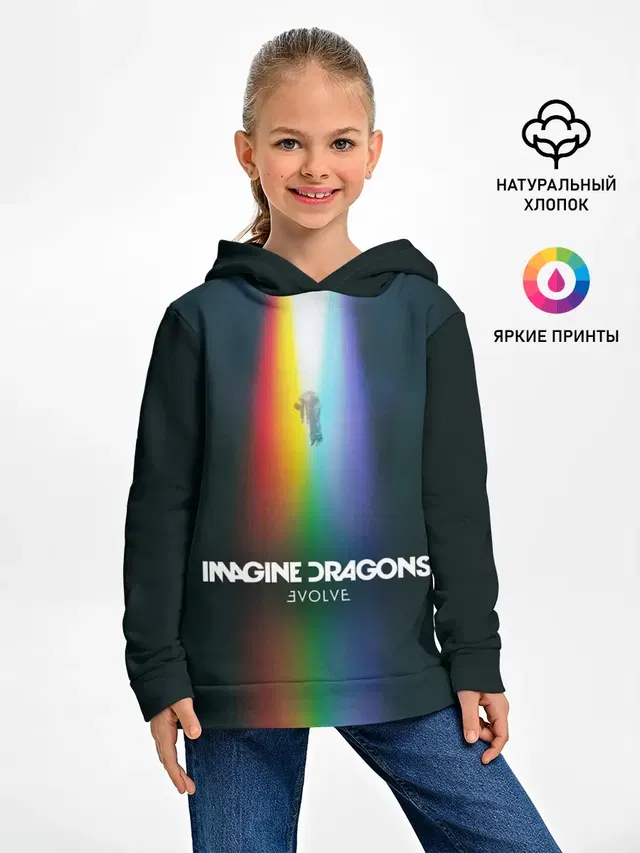 Детское худи с принтом «Imagine Dragons: Evolve»