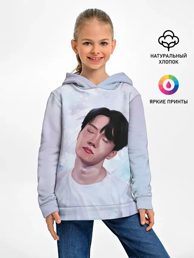 Детское худи с принтом «BTS»