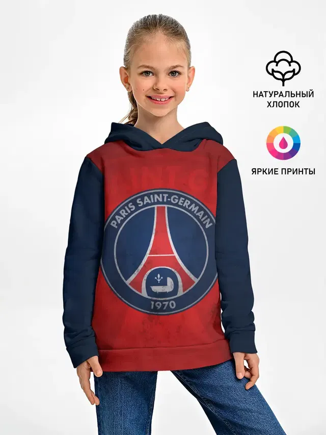Детское худи с принтом «Paris Saint-Germain»