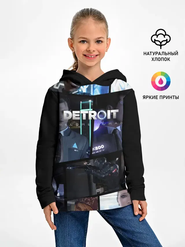 Детское худи с принтом «Markus»
