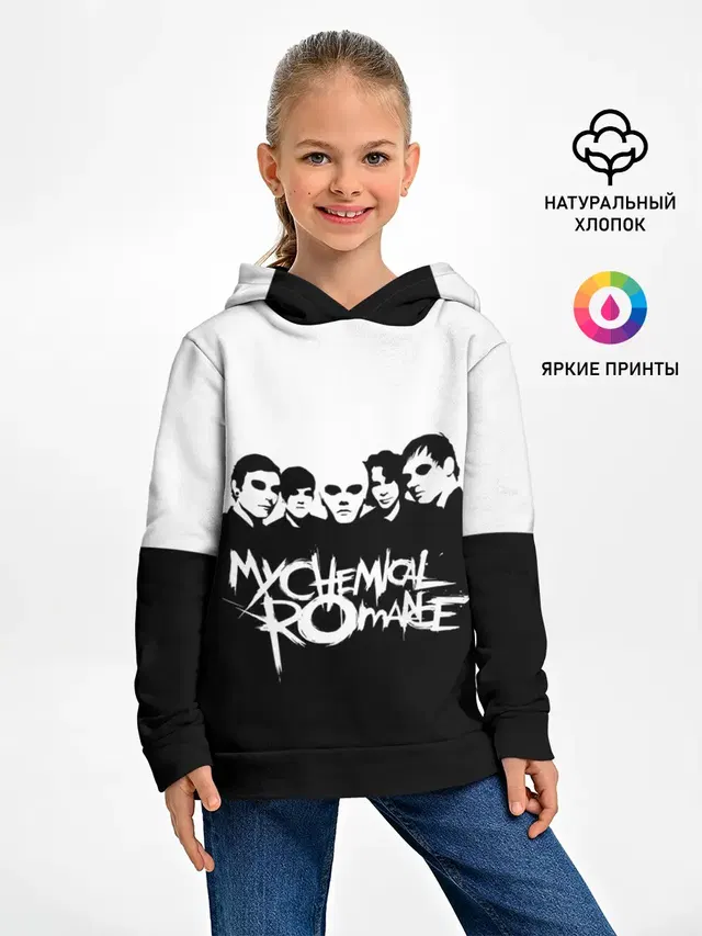 Детское худи с принтом «My Chemical Romance»