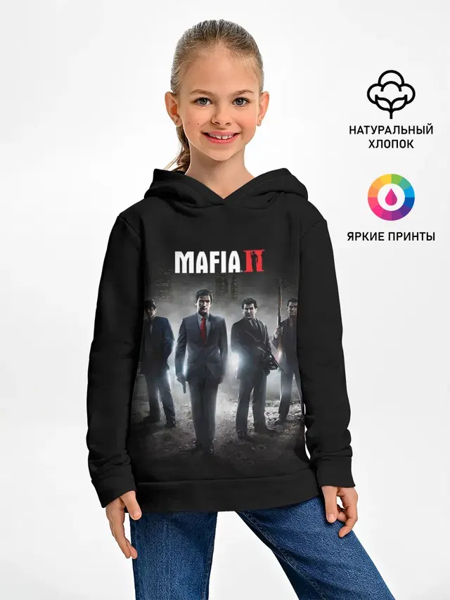 Детское худи с принтом «Mafia»