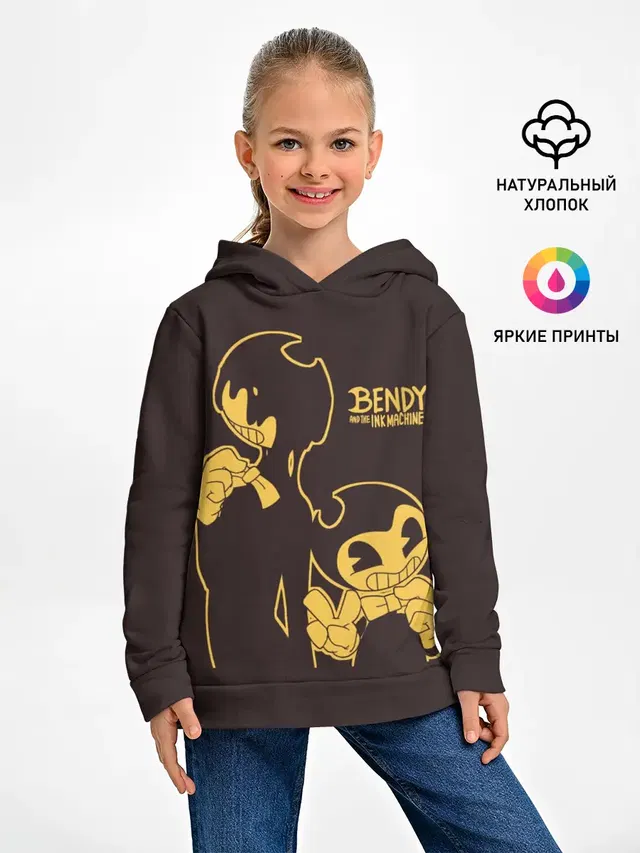 Детское худи с принтом «Batim»