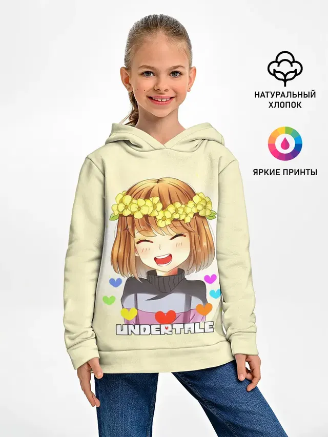 Детское худи с принтом «Anime style»