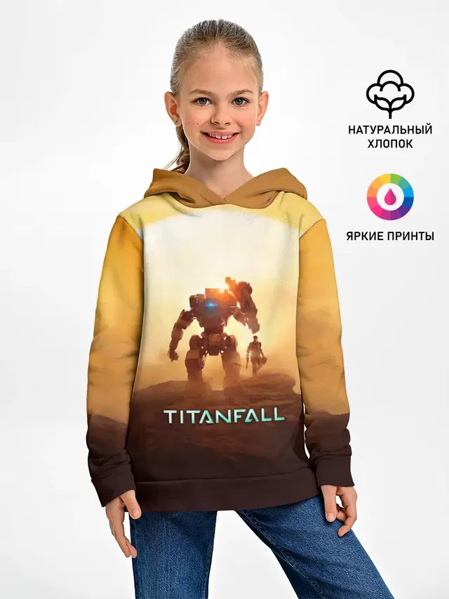 Детское худи с принтом «Titanfall»