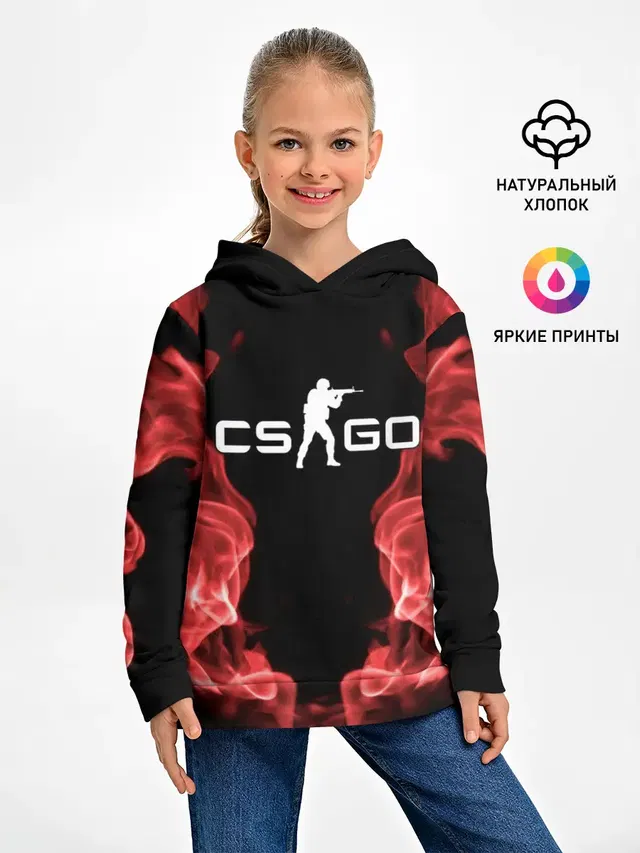 Детское худи с принтом «Counter-Strike»
