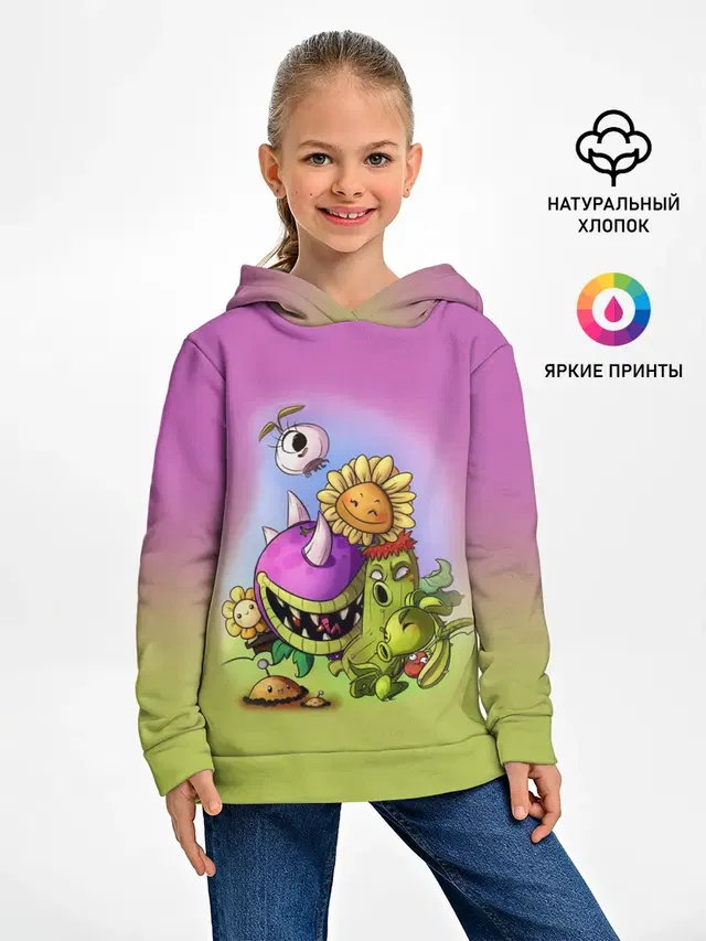 Детское худи с принтом «Sunflower»