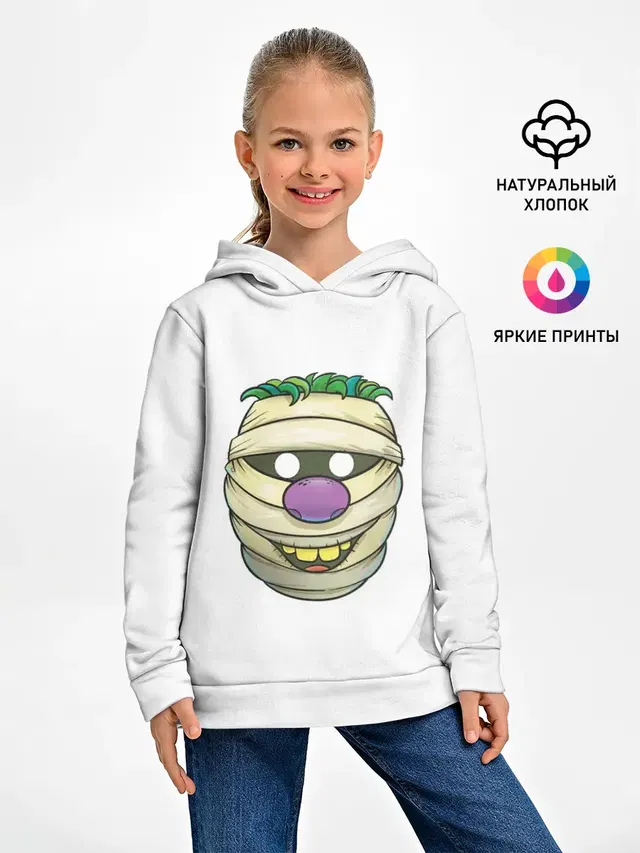 улыбающейся голова мумии