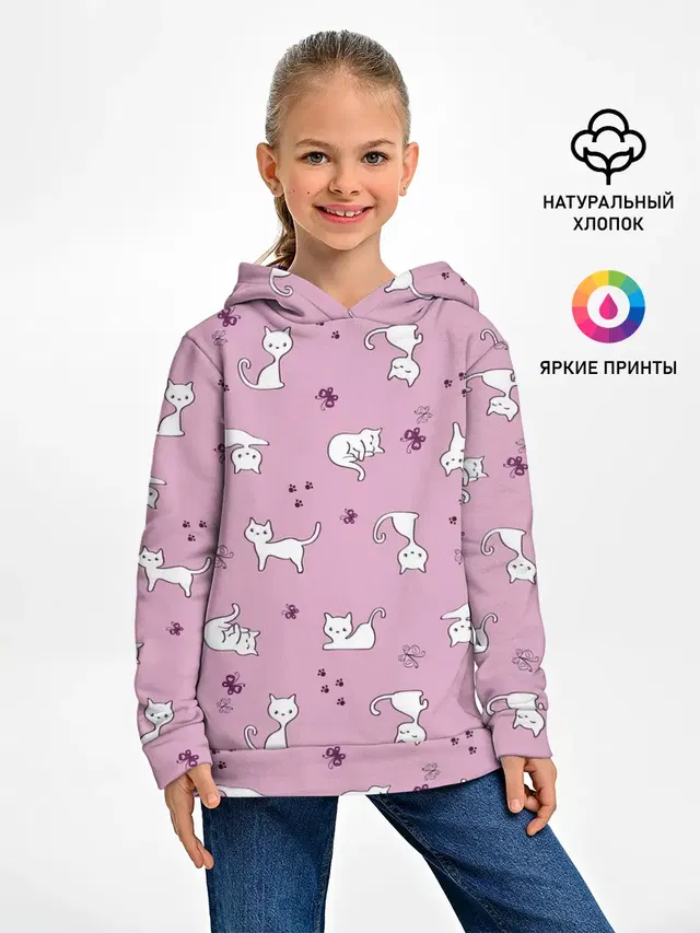 Белая кошка