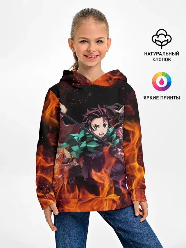 Kimetsu no Yaiba в огне