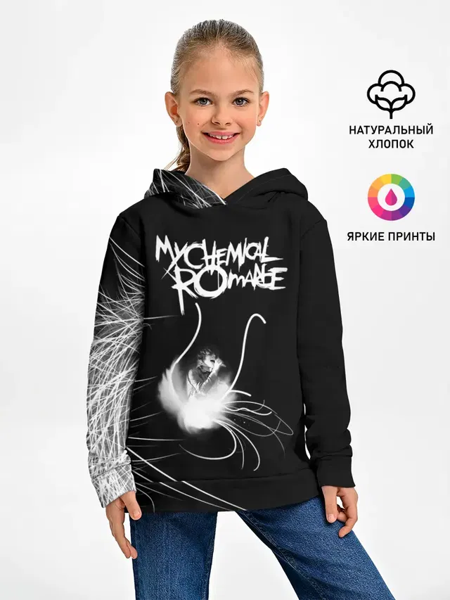 Детское худи с принтом «My Chemical Romance»