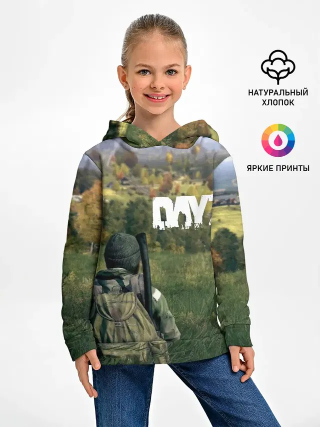 Детское худи с принтом «DayZ»