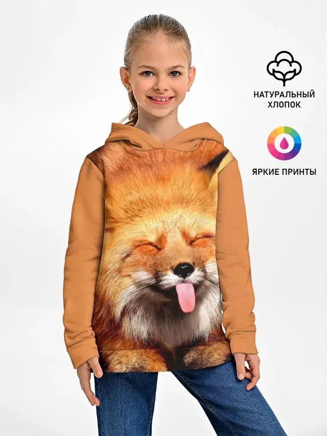 Лиса с языком