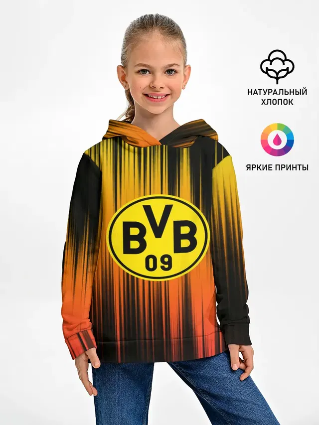 Детское худи с принтом «Gradient background»