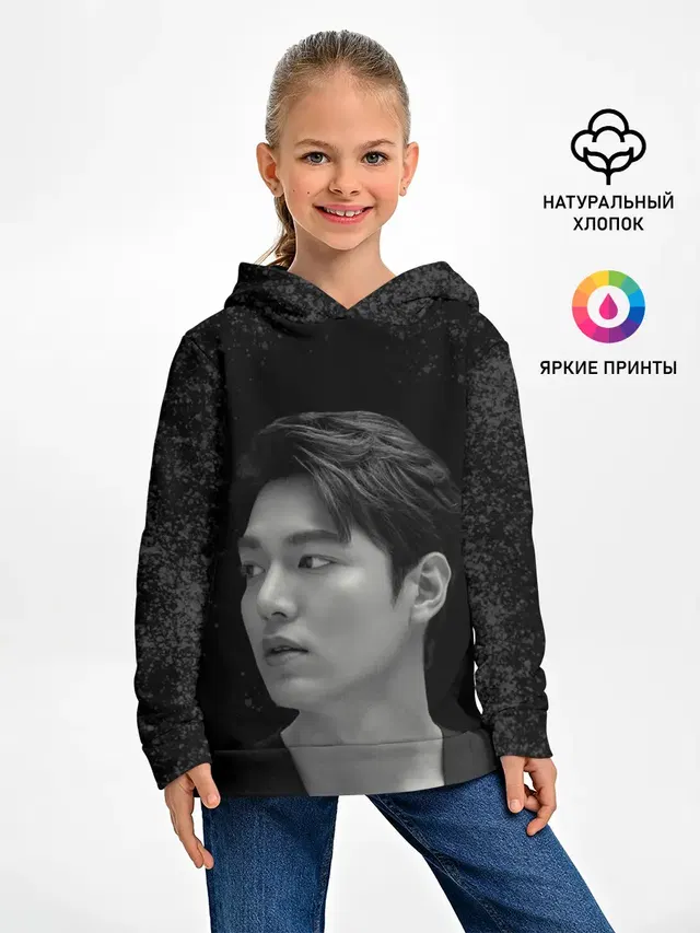 Детское худи с принтом «Дорамы — Ли Мин Хо — Lee Min Ho»