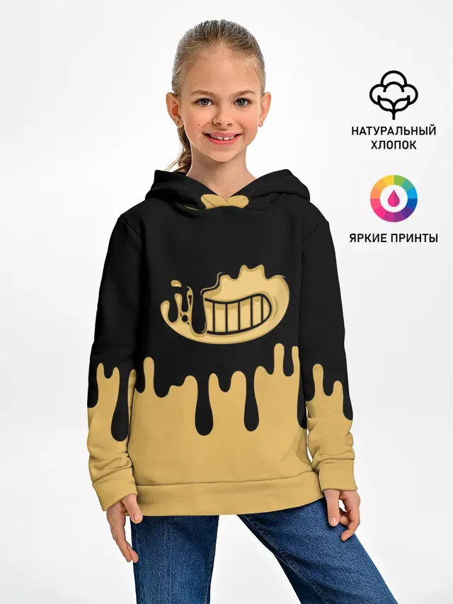Детское худи с принтом «Ink»
