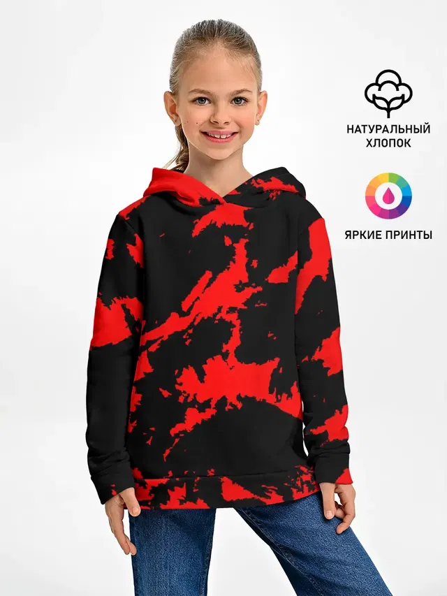 Красный на черном
