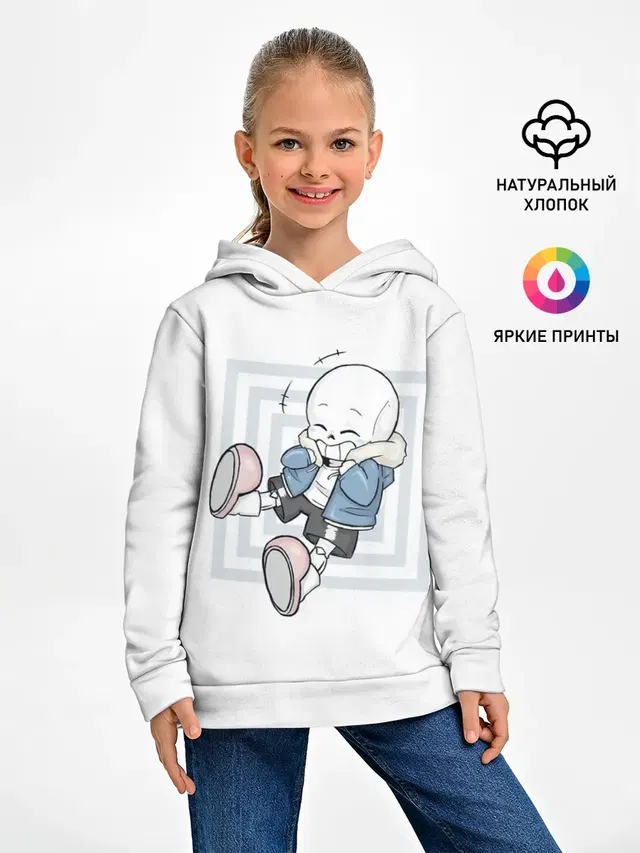 Детское худи с принтом «Undertale»