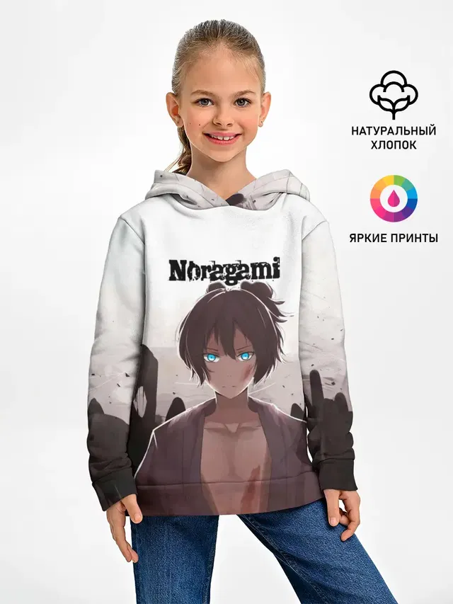 Детское худи с принтом «NORAGAMI Yato»