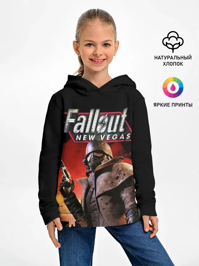Детское худи с принтом «Fallout New Vegas»