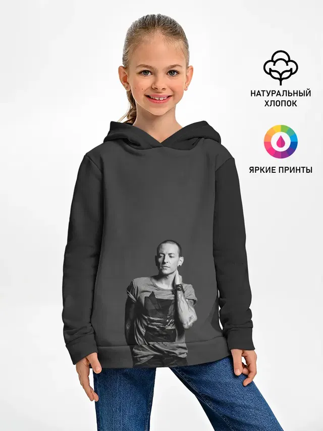 Детское худи с принтом «Given Up»