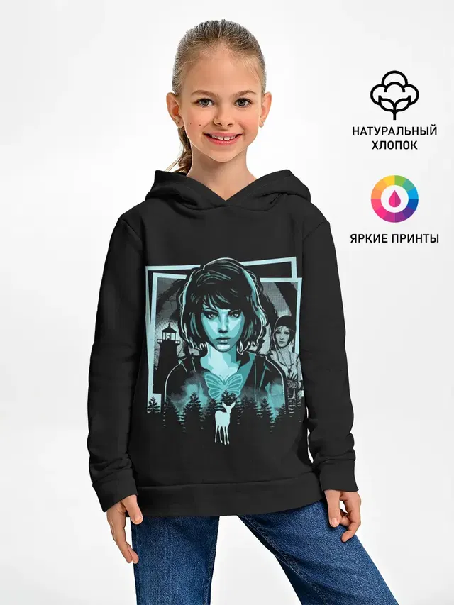 Детское худи с принтом «Life is strange»