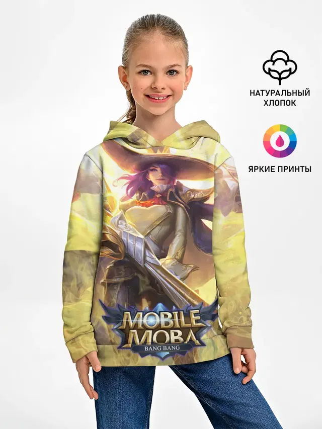 Детское худи с принтом «Mobile Legends: Bang Bang — Mobile legends»