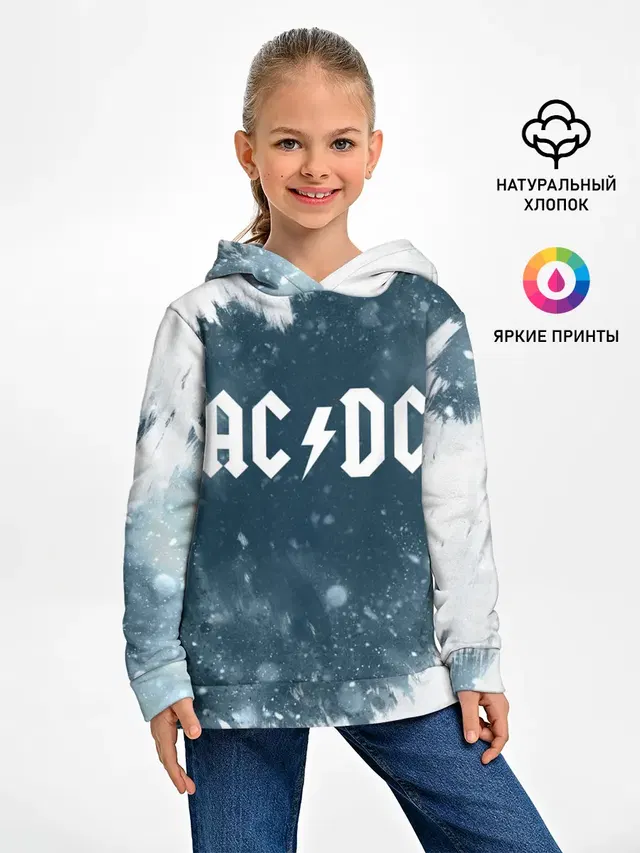 Детское худи с принтом «Snow»