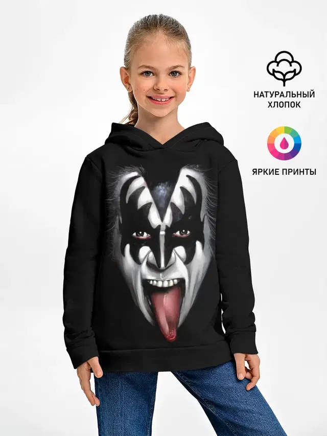Детское худи с принтом «Tongue»
