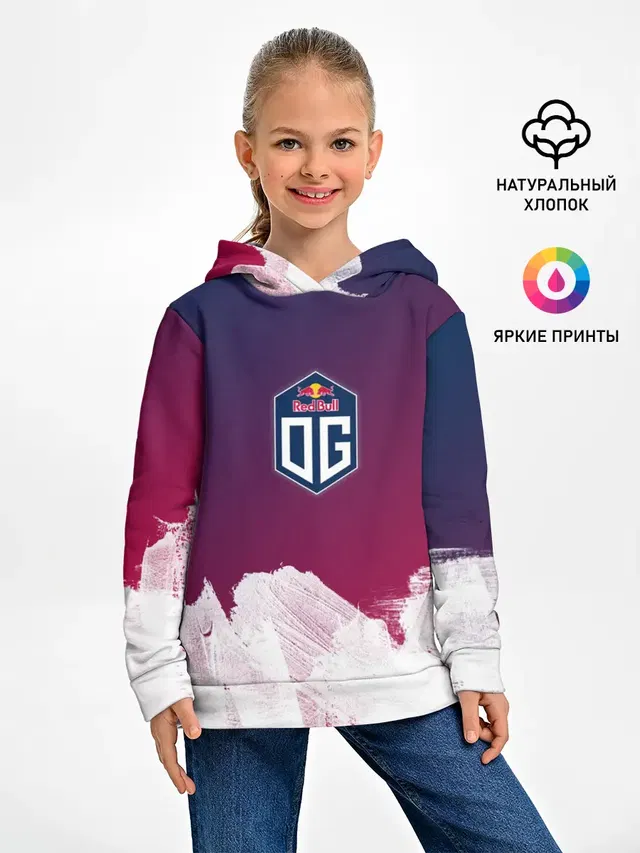 Детское худи с принтом «OG»