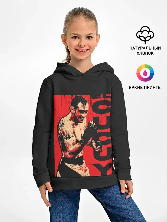 Детское худи с принтом «MMA — Tony Ferguson»