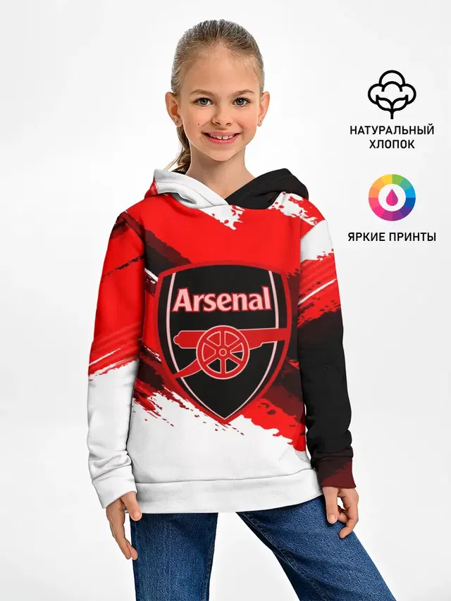 Детское худи с принтом «Arsenal Sport Style»