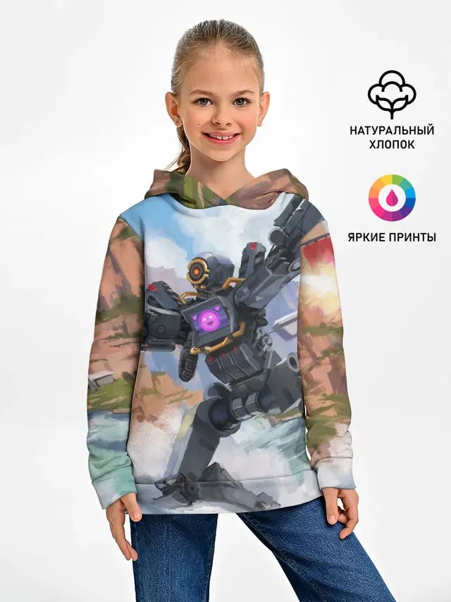 Детское худи с принтом «Pathfinder»